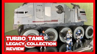 Review Turbo Tank  Legacy Collection  Vehiculos de Star Wars [upl. by Smiga]