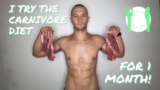 I tried the Carnivore Diet for 1 month heres what I found pros and cons [upl. by Burget150]