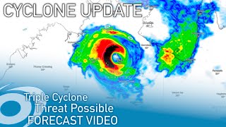 Possibly Two Tropical Cyclones Forecast to Develop and Intensify Around Northern Australia Next Week [upl. by Simmons420]