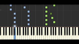 Gigi DAgostino  LAmour Toujours Piano Tutorial [upl. by Bergerac]