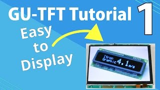 Noritake GUTFT Tutorial  Part 1 Displaying an Image with GUTFT Tool [upl. by Auginahs]