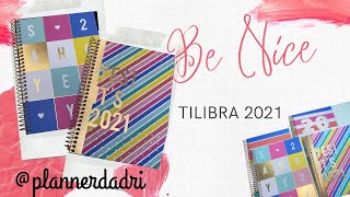 Planner Be Nice Tilibra 2021 [upl. by Anitsim]