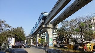 Mumbai Monorail February 2014 [upl. by Yra837]