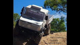 Trx4Unimog Shrub Crawl Part 1 [upl. by Oznole]