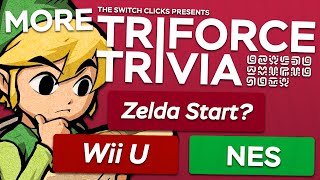 We Challenged MORE Zelda Fans in The HARDEST Zelda Trivia  Triforce Trivia [upl. by Eyks]