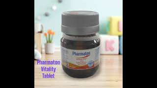 Pharmaton Vitality tablet Ne işe yarar ve özellikleri [upl. by Balbur70]