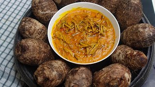 VERY TRADITIONAL IGBO MEAL  Cocoyam recipe  Chinwe Uzoma Kitchen [upl. by Brod]