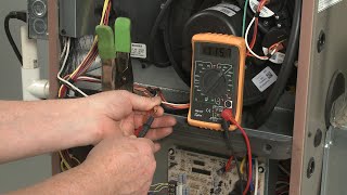 Furnace Draft Inducer Motor Voltage Testing [upl. by Eniaj]