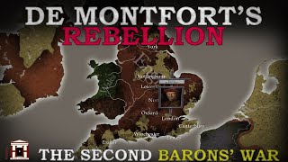 Englands Second Barons War 12641267 Full Documentary  Animated [upl. by Oletha]