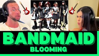 First Time Hearing BandMaid  Blooming Reaction Video  SHREDDING THE GUITAR IN A MAID OUTFIT [upl. by Kaia]