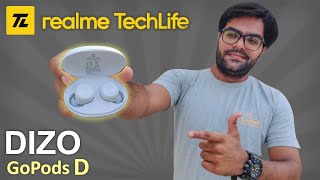 DIZO GoPods D by realme TechLife ⚡⚡ Unboxing  Reviews  Calling amp Gaming Test 😃😃👍 [upl. by Ahsiuqel]