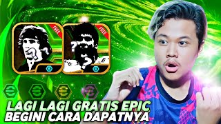 BARU LOGIN BISA DAPET 2 EPIC GRATIS  BEGINI CARANYA DAPET EPIC GRATIS EFOOTBALL 2024 MOBILE [upl. by Anelac]