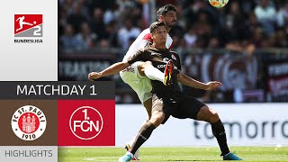 5 Goals to Start  FC St Pauli  1 FC Nürnberg 32  All Goals  MD 1 – Bundesliga 2  202223 [upl. by Chelsey]