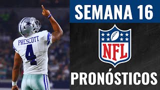 Pronósticos Semana 16 NFL  Análisis Opiniones y Predicciones  ¿Quién gana cada partido [upl. by Corrine159]