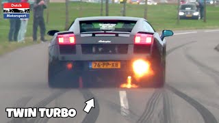 Modified Cars leaving Car Show  1250HP Gallardo Skyline 1000HP Turbo S Supra RS3 [upl. by Eslud]