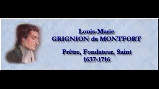 La vie de saint LouisMarie Grignon de Montfort le docteur de la Vierge Marie 16731716 [upl. by Atnod]