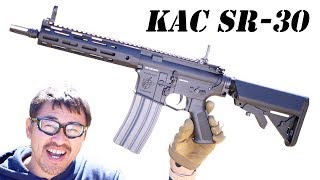 GampG SR30 MLOK 電動ガン 【KAC ナイツ アーマメント 公式】マック堺 エアガンレビュー [upl. by Issor]