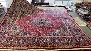 Handmade square Mashhad premiumpersiancarpets iranianrug southafricarugs persianmat rugsale [upl. by Eleonora]