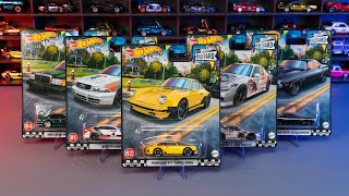 Hot Wheels Boulevard Set 8185 PorscheNissanAudiMercedes [upl. by Euhsoj]