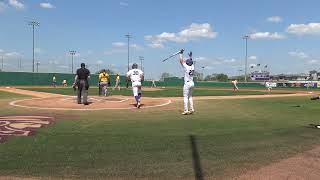 TNU Baseball vs Cedarville Game 1 April 22 2022 [upl. by Eejan820]