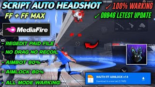 OB46 🥰  Auto headshot config file free fire🎯 aimbotaimlock Headshot config file free fire max [upl. by Sahc]