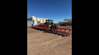 Setting Up A 60 Foot Einbock Chopstar Prime Row Crop Cultivator [upl. by Ahsotal]