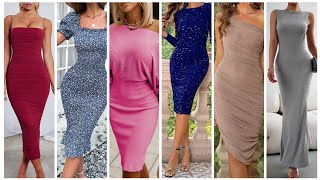 Ultra Gorgeous Body Con Dress For GirlsLatest Body Con Outfit Ideas Stylish Body Con Outfit [upl. by Vonny902]