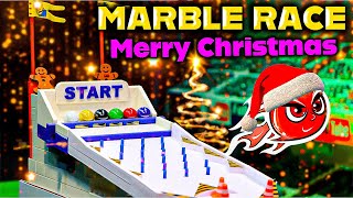 Marble Race Special Christmas Championship  Track with 16 country balls  Merry Christmas [upl. by Pendleton717]