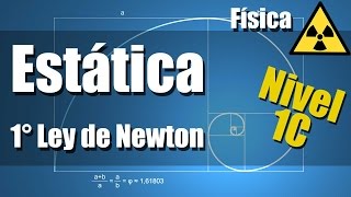 Estática Ejercicios Resueltos Nivel 1C Primera ley de Newton [upl. by Nayb645]