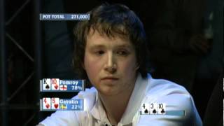 EPT Dublin Season 2 The Irish Winter Festival of Poker 2005  Final table [upl. by Lessig618]