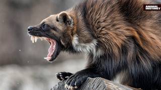 Wolverine is the most fearless animal Wolverine vs Bear Wolves Cougar Deer [upl. by Ion]