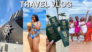 TRAVEL VLOG  MSC CRUISE GIRLS TRIP amp A FEW DAYS IN DURBAN  🌴🌊 [upl. by Chan]