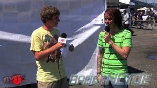 Brokencyde Interview at Warped Tour 09  BVTV quotBand of the Weekquot HD [upl. by Leod]