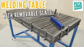 Ultimate Welding Table  Workbench with Awesome Clamping Options [upl. by Crockett448]