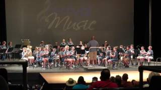 2017 CFA Middle School Band Competition at Carowinds Festival of Music [upl. by Alcock]