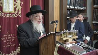 R Avrohom Gurwicz Shiur on Haggada Shel Pesach PART 1 [upl. by Gnehs]