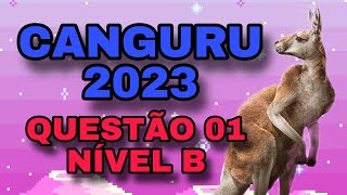 RESOLUÃ‡ÃƒO OLIMPÃADA CANGURU QUESTÃƒO 01  NÃVEL B  2023  ROGÃ‰RIO TERMINA DE ESCREVER OS NÃšMEROS [upl. by Tomlinson]