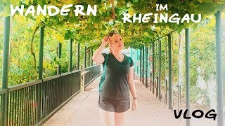 VLOG  Mädels Wochenende  Rheingau Weinwanderung [upl. by Wexler862]