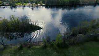 Hooksett Riverwalk Trail  Aerial Tour [upl. by Ydde]