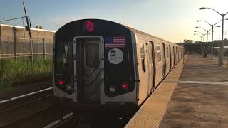 NYC Subway Special R160 C train beginsends at Rockaway ParkBeach 116 St [upl. by Anekam]