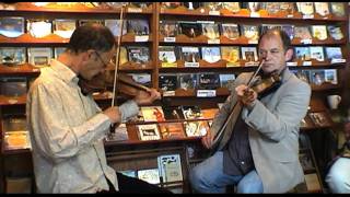 Dingle record shop sessions Traditional fiddle playing [upl. by Nyvek]