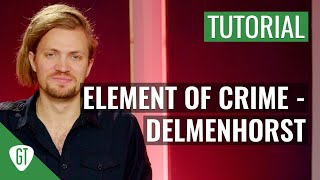 Element of Crime  Delmenhorst  Gitarren Tutorial Deutsch [upl. by Analad712]