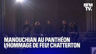 Missak Manouchian Feu Chatterton interprète quotLAffiche rougequot de Léo Ferré et Louis Aragon [upl. by Iorgo]