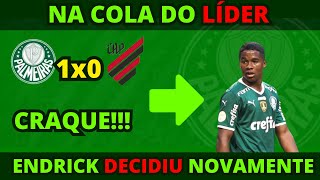 ENDRICK DECIDE NOVAMENTE E MANTÉM VERDÃO VIVISSIMO NO BRASILEIRÃO  05112023 [upl. by Lachish]