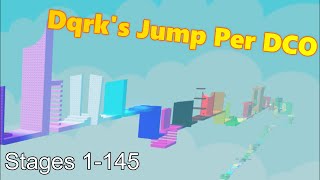 Dqrks Jump Per Difficulty Chart Obby Stages 1145 [upl. by Pratte]