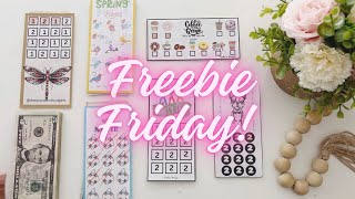 50 FREEBIE FRIDAY  Mini Saving Challenges [upl. by Fleeta]