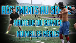 Les RÈGLES au SERVICENouveaux règlements 2021 de RoundnetSpikeball [upl. by Swainson]