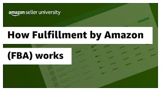 How Fulfillment by Amazon FBA works [upl. by John]