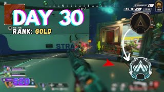 S20 ZERO TO HERO  DAY 30 ROAD TO PLATINUM APEX LEGENDS GAMEPLAY [upl. by Claybourne]