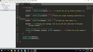 Socket Programming in PHP [upl. by Janeen]